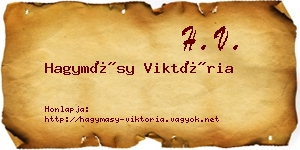 Hagymásy Viktória névjegykártya