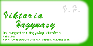viktoria hagymasy business card